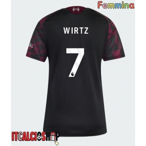 Liverpool Florian Wirtz #7 Terza Maglia Femmina 2026-27 Manica Corta Liverpool Florian Wirtz #7 Terza Maglia Femmina 2026-27 Manica Corta